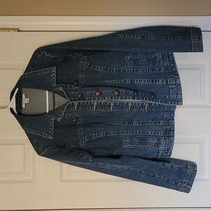Large Dressbarn Denim Jacket